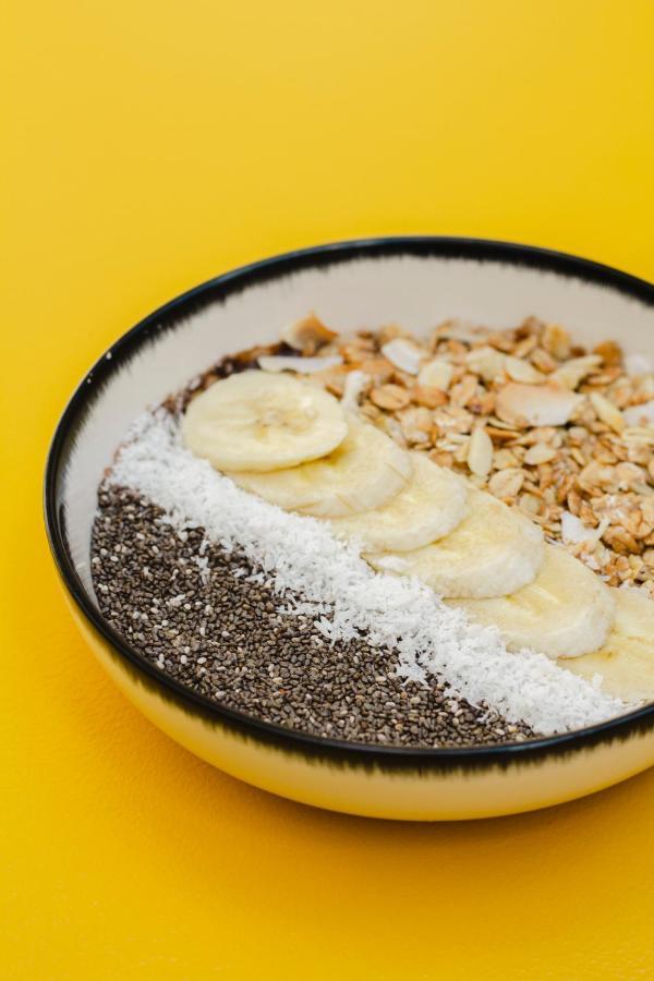 Kai 36 - Hotel Zwischen Fels Und Fluss กราซ ภายนอก รูปภาพ Chia seeds in a smoothie