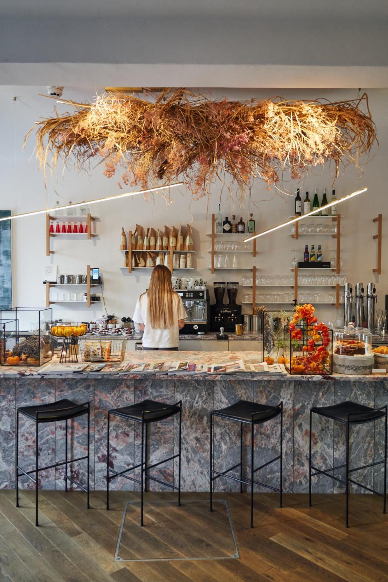 Kai 36 - Hotel Zwischen Fels Und Fluss กราซ ภายนอก รูปภาพ The interior of the restaurant
