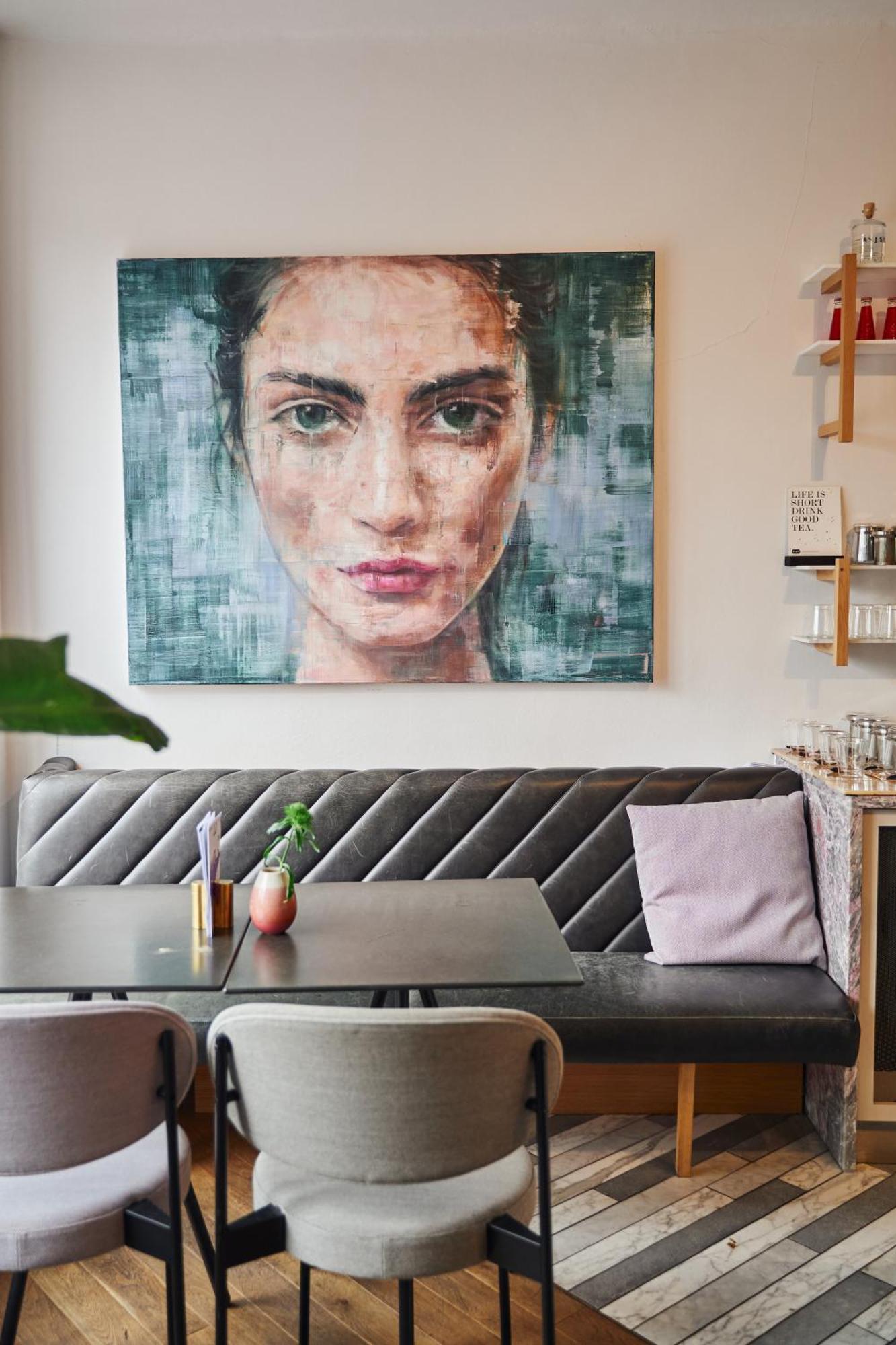 Kai 36 - Hotel Zwischen Fels Und Fluss กราซ ภายนอก รูปภาพ Interior of the restaurant