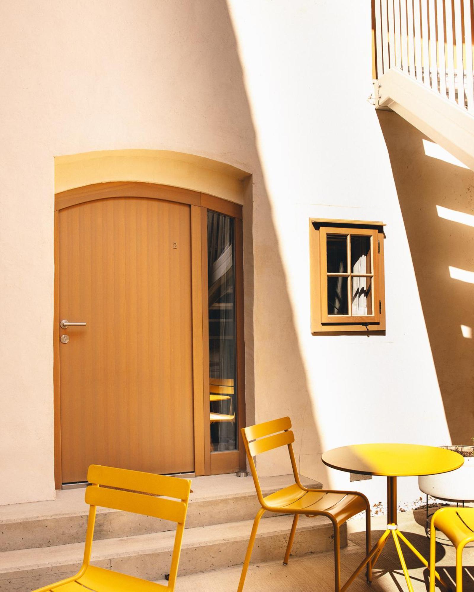 Kai 36 - Hotel Zwischen Fels Und Fluss กราซ ภายนอก รูปภาพ A door